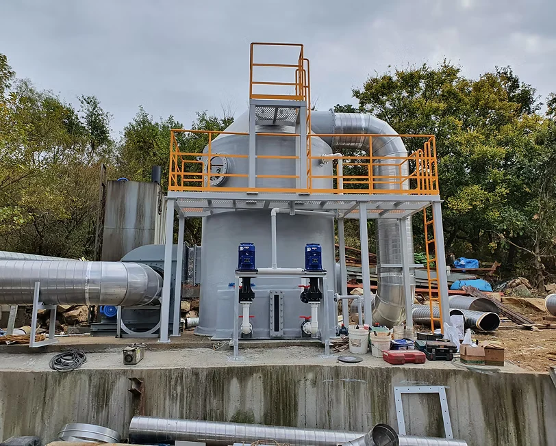 C사 Scrubber 400㎥/min 1단