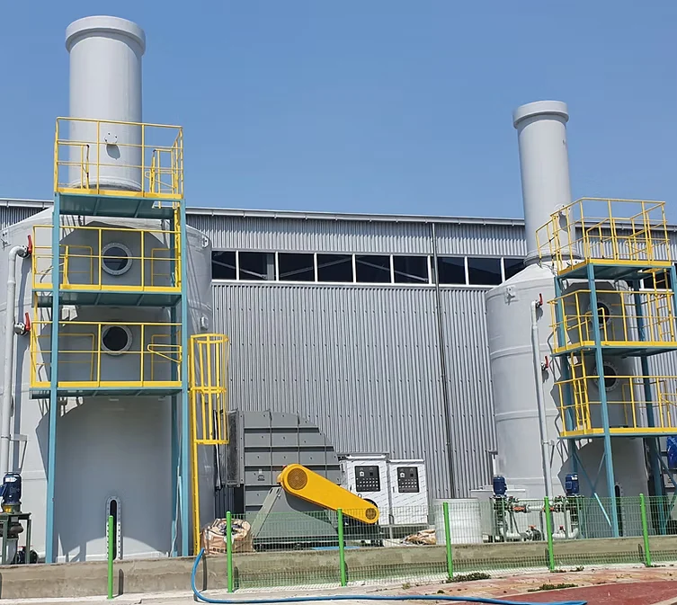 TC사 Scrubber 1600, 800m/min 2단