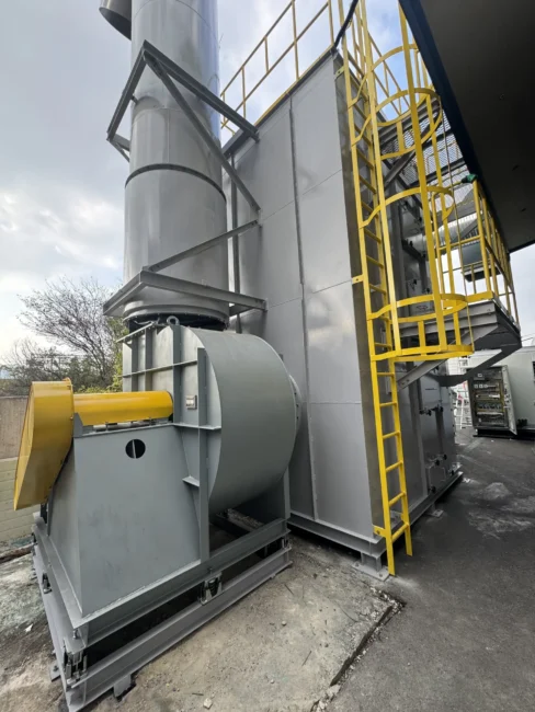 2025년 K사 A/C TOWER 750㎥/분 시공