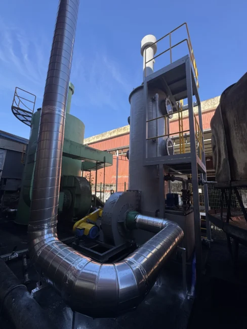 2025년 T사 SCRUBBER 80㎥/분 시공 – 2