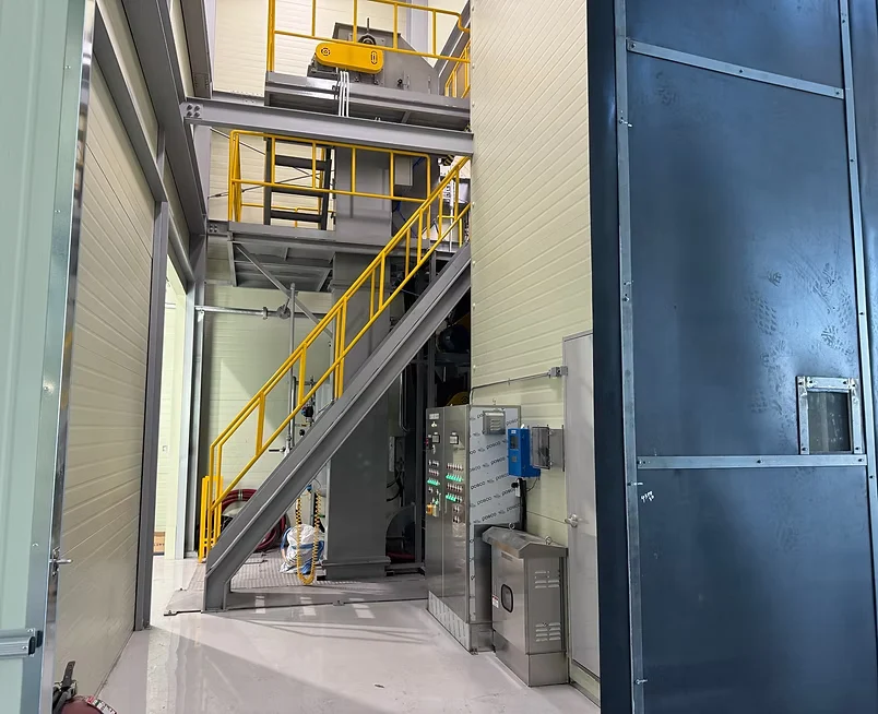 M사 에어블라스트 탱크 및 버켓엘리베이터