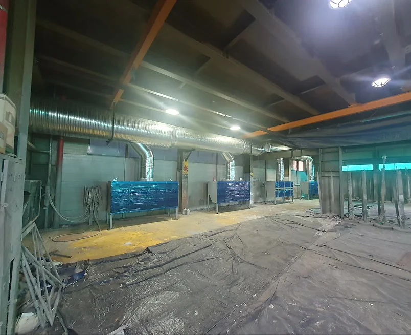 ​SH사 도장 라인 후드